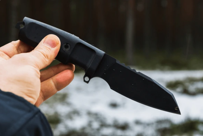 Fixed blade knife anatomy diagram